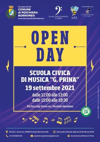 Open Day Scuola Civica di Musica "G. Prina"