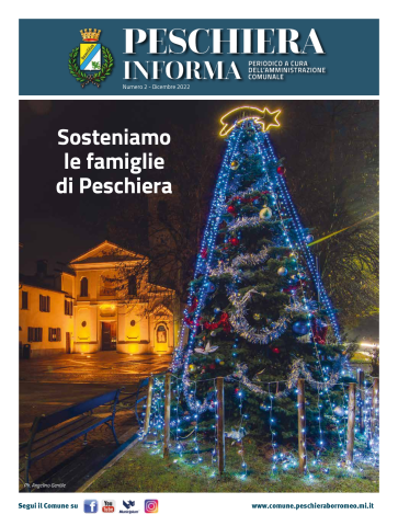 Periodico comunale “Peschiera Informa”: in distribuzione il numero di dicembre
